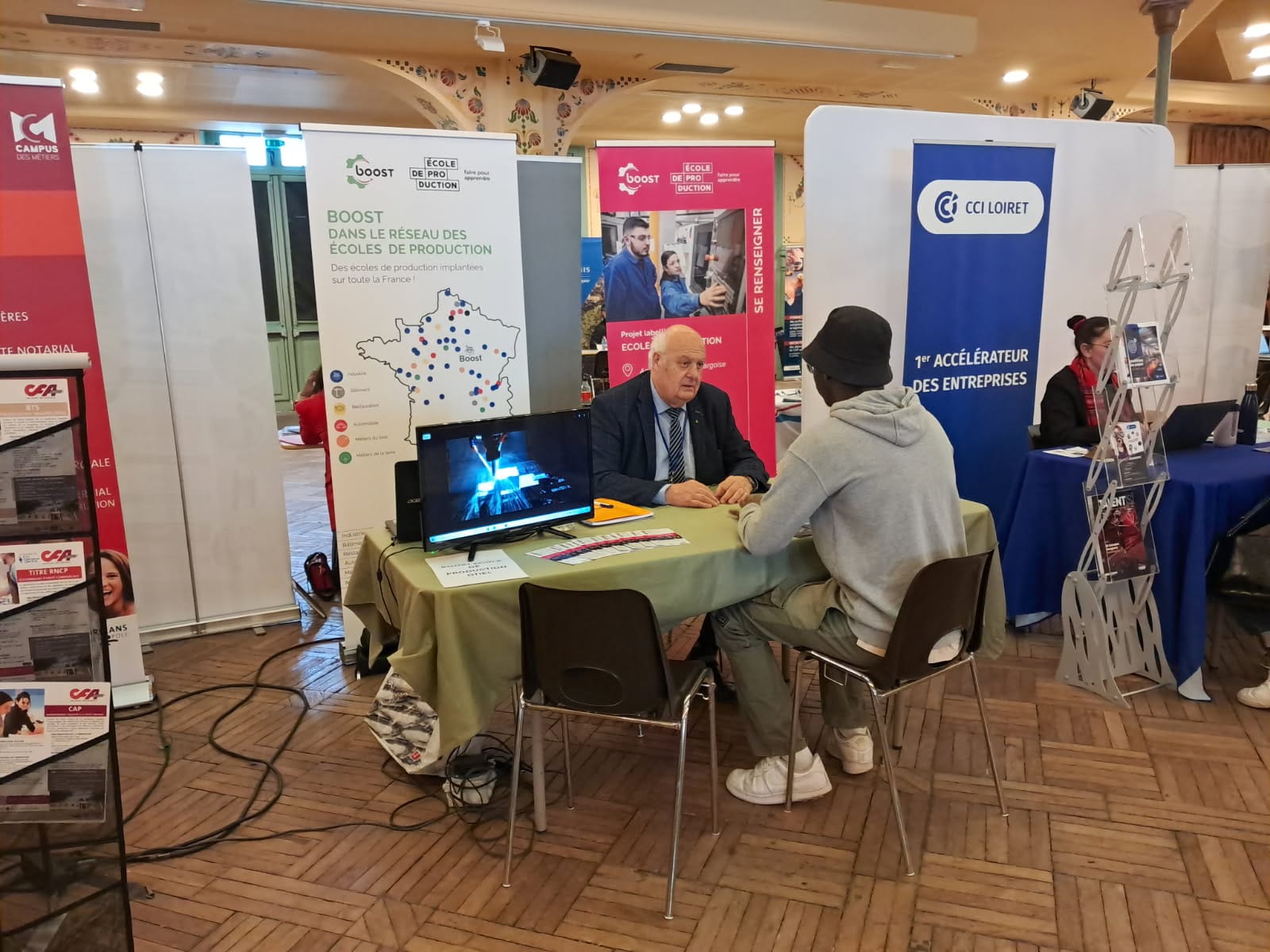 Lire la suite à propos de l’article Boost au forum des métiers à Montargis