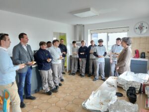 galette partagée avec la marraine